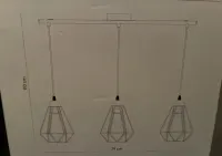Lampa wisząca Good Home 3 punktowa czarna — ujęcie 4