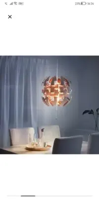 Lampa wisząca Ikea rozkładana — ujęcie 2