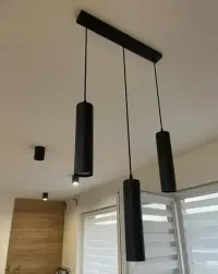 Lampa wiszaca loft czarna — ujęcie 4