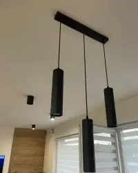 Lampa wiszaca loft czarna — ujęcie 2