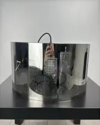 Lampa wiszaca miasto new york — ujęcie 2