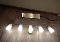 Lampa Wisząca Stal szczotkowana 5-punktowa lampa stołowa — ujęcie 5