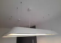 Lampa wisząca, stołowa, biurowa, zwis, ledowa, LAKO polski producent — ujęcie 2