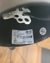 Lampa wisząca, sufitowa, druciana IKEA — ujęcie 3