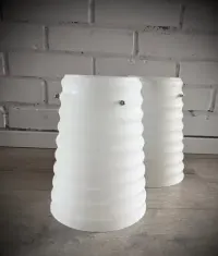 Lampa wiszaca sufitowa vintage (Klosz) — ujęcie 3
