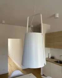 Lampa wisząca Tema Home „leaf White” L — ujęcie 2