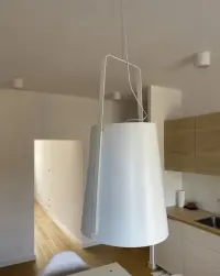 Lampa wisząca Tema Home „leaf White” L — ujęcie 3