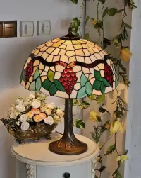 Lampa Witrazowa Tiffany Styl.Stan Idealny — ujęcie 2