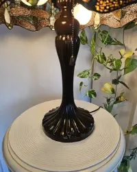 Lampa Witrazowa Tiffany Styl.Wazka.Stan Idealny — ujęcie 2