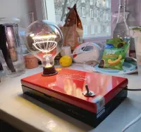 Lampa z pudełka po cygarach - Loft Vintage — ujęcie 4