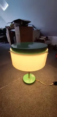 Lampa ZAOS ST-2 na biurko lub nocna PRL lata 70 — ujęcie 2
