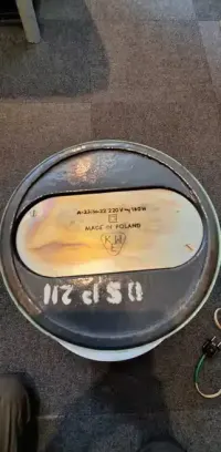 Lampa ZAOS ST-2 na biurko lub nocna PRL lata 70 — ujęcie 4