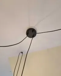 Lampa  + żarówki lampa wisząca — ujęcie 2