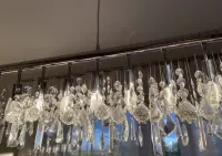 Lampa Żyrandol kryształowy glamour — ujęcie 2