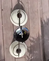 Lampa/Żyrandol szklany — ujęcie 4