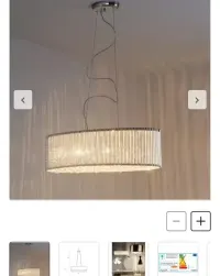 Lampa Żyrandol wisząca Anabella +Kinkiety — ujęcie 2
