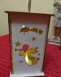 Lampion świecznik świąteczny — ujęcie 2