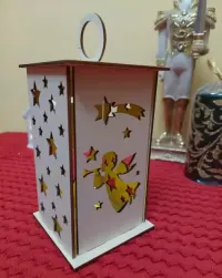 Lampion świecznik świąteczny — ujęcie 4