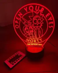 Lampka LED 3D Rick and Morty / Lamp — ujęcie 4