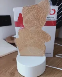 Lampka Led Miś z opakowaniem prezentowym — ujęcie 3