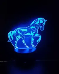 Lampka LED puzzle konik — ujęcie 5