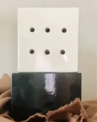 Lampka nocna Citi lampa ozdobna handmade — ujęcie 2