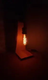 Lampka Nocna Drewniana — ujęcie 4