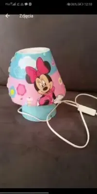 lampka nocna myszka minnie — ujęcie 2