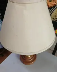 Lampka nocna z abazurem z czasów PRL — ujęcie 5