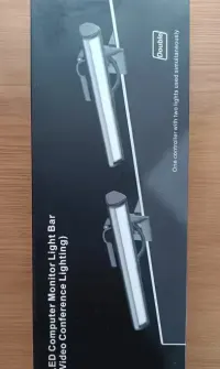 Lampka zawieszana dwuczęściowa LED na monitor Nowa — ujęcie 2