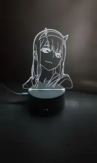 Lampka zero two Anime Darling in the franxx Led — ujęcie 3