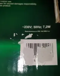 Lampki diody LED świateczne 7,2W, nowe, programem 8 funkcyjnym. — ujęcie 3