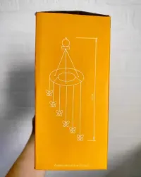 Lighthouse dzwonki solarne LED motyle zmieniające kolor 6 sztuk — ujęcie 3