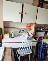 Meble, regał, meblościanka, komoda, retro, lampa, łóżko. Tanio — ujęcie 3