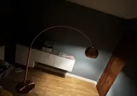 Miedziana Lampa Stojąca Big Bow — ujęcie 4