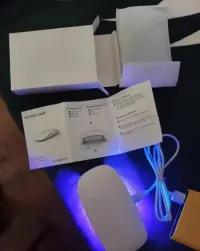 Mini lampa do suszenia lakieru żelowego do paznokci — ujęcie 5