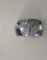 Nowoczesna lampa wisząca DISPOSA CLEAR D50, plus dwa kinkiety w komple — ujęcie 5