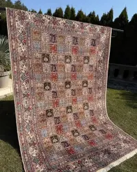 Nowy kaszmirowy r.tkany dywan perski Iran Moud 300x200 galeria 24 tys — ujęcie 4