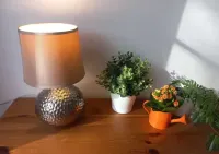 PILNIE lampa stołowa biurkowa Globo SOPUTAN 21654 gwint e14 + żarówka led gratis — ujęcie 5