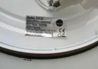 Plafon czarny 3 żarówki — ujęcie 3