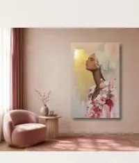 Ręcznie malowany obraz 80/120 cm — ujęcie 3