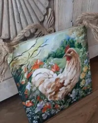 Ręcznie malowany obraz — ujęcie 2