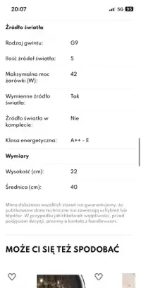 Salonowa lampa zwieszana przydymiony czarny — ujęcie 2