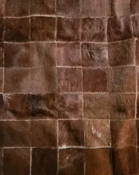 Skórzany dywan ze skóry naturalnej 170x240 cm IKEA KORNUM – do renowacji — ujęcie 4