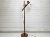 Szwedzka lampa podłogowa z lat 80 – Loft, Mid-Century, PRL, Industrial — ujęcie 3