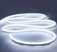 Taśma LED neon 5m 12V ciepła biała zimna biała — ujęcie 2