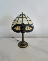 Tiffany lampy witrażowe stołowe nocne biurowe — ujęcie 2