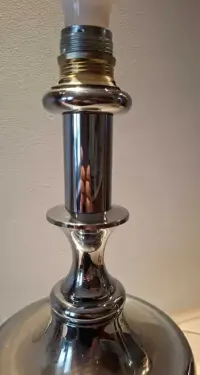 Lampa arredoluce chrom italy 70s glamour — ujęcie 4