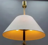 Lampa sufitowa B+M mosiądz design modern 80s — ujęcie 2