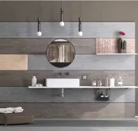 Lustro ścienne okrągłe Relaxdays  61 cm — ujęcie 2